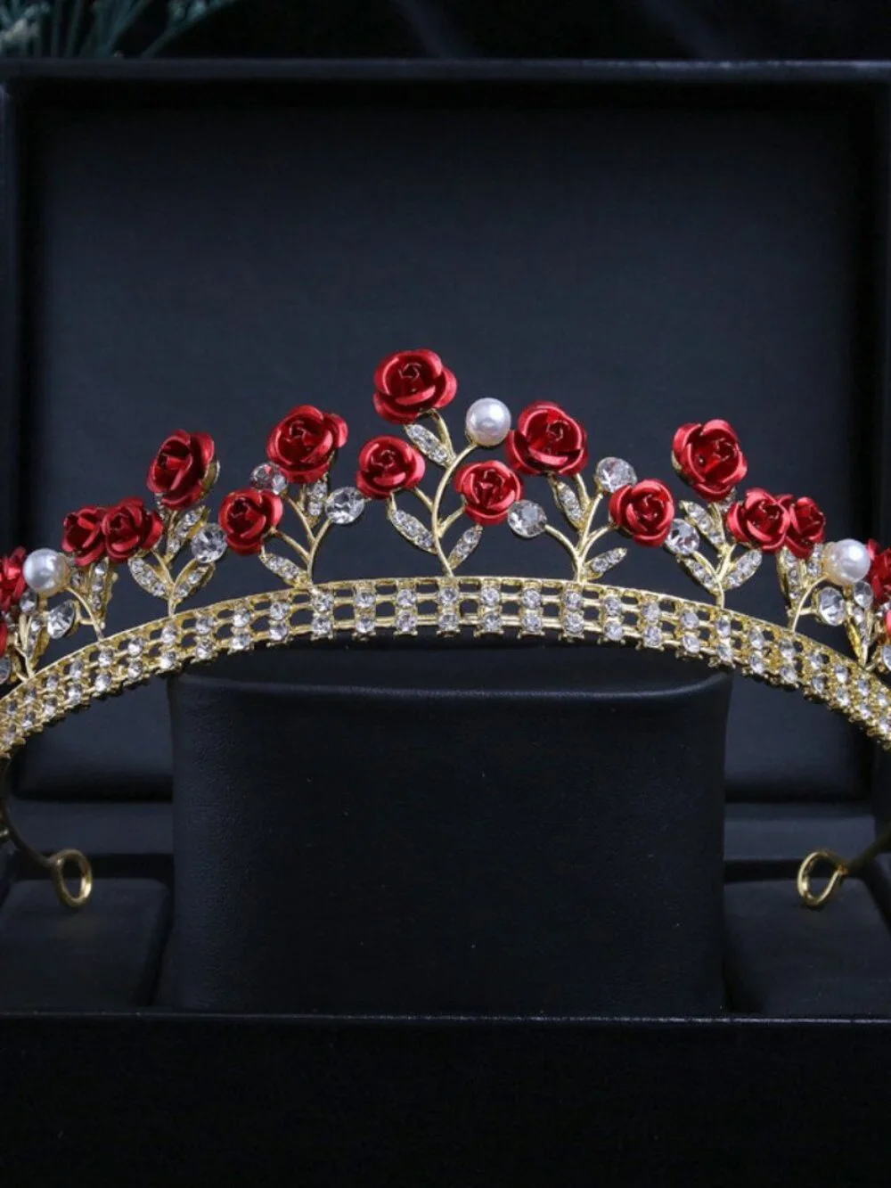 Party Princess Crown Hair Accessories Bride Rhinestone Christmas Decorations Hea
